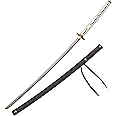 Sword fort Carbon Steel Replica Swords - Devil Vergil Dante's Yamato Sword Katana Anime Cosplay Sword Real Metal,Extended Version,40inch /51inch