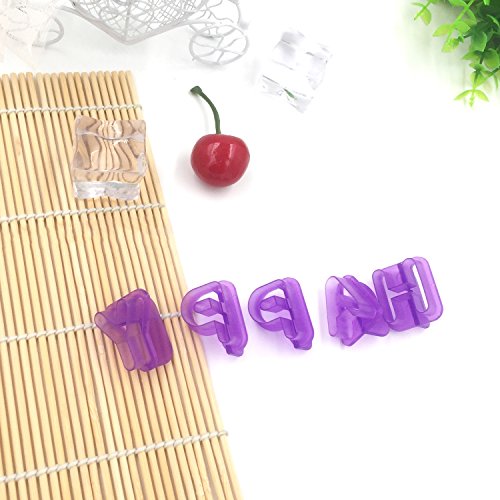 2 Alphabet+Number+Letter+Fondant+Decorating