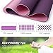 TOPLUS Yoga Mat, Non-Slip Texture Pro Yoga Mat Eco Friendly Exercise & Workout Mat with Carrying Strap - for Yoga, Pilates and Floor Exercises