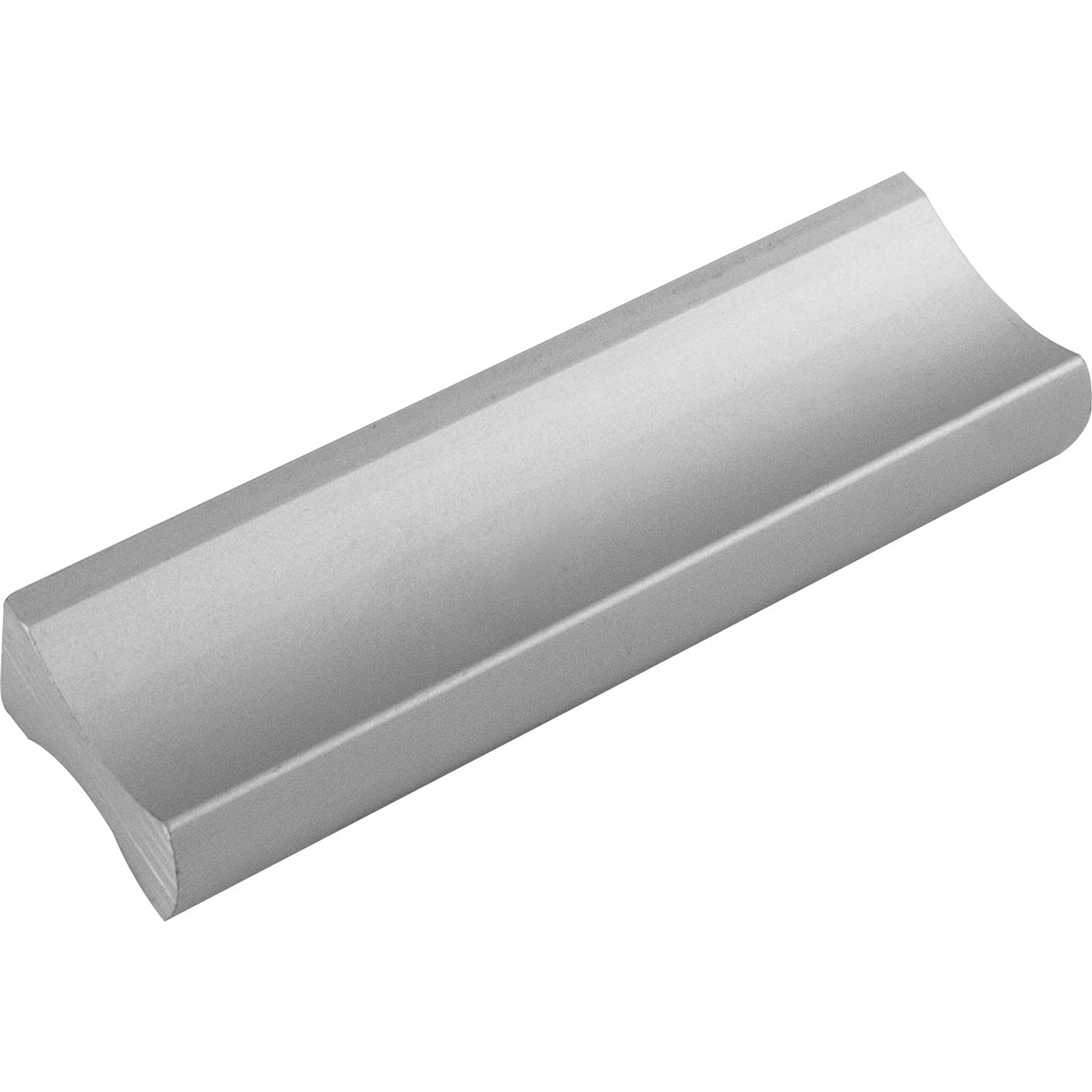 ALLES IM GRIFF Alto LA Furniture Handle 160 mm Flat Drawer Handle Width 200 mm Ideal Drawers Natural Anodised Aluminium