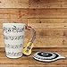 Giftgarden 13.5 oz White Coffee Mug with Lid Ceramic Cup 3D Guitar Music Notes Style for Water Milk Tea Drink 400ML Mugs Mothers Day Gift