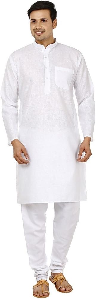Royal Men's solid Kurta Payjama Set Bollywood style