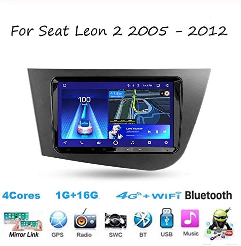 Androidカーステレオラジオダブルdin Sat Nav For Seat Leon 2 05 12 Gpsナビゲーション