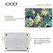 iDOO Soft Touch Plastic Hard Case ONLY for MacBook PRO 13 inch with CD Drive Model A1278 - Tropical Palm Leaves