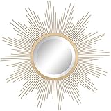 Stonebriar Sunburst Wall mirror, Gold