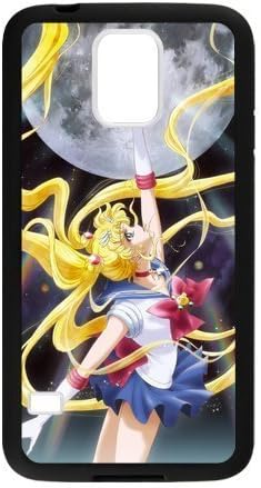 2014 Popular Anime Sailor Moon Crystal Protective Skin Case for Samsung Galaxy S5 (Laser Technology)