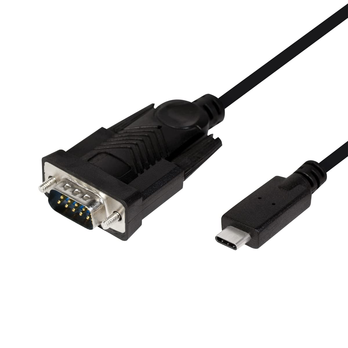 LogiLink AU0051 - USB (Type C) to Serial RS232 (D-Sub 9pin) Adapter with PL2303TA Chipset for Windows (7/8/8.1/10), Mac OS, Linux