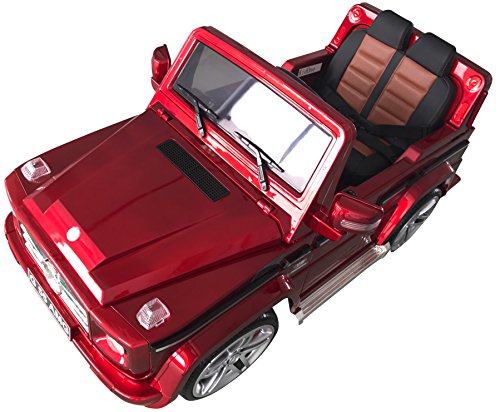 Mercedes g55 amg premium ride on electric toy car for k…