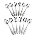 Royal 12-Piece Table Spoons Set - 18/10 Stainless Steel Dinner Spoons, Mirror Polished Flatware Utensils - Great Soup Spoons, Use for Home, Kitchen, or Restaurant