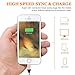 Eashion iPhone Charger 3Pack 6FT Lightning to USB Braided Cable Charging Cord with Aluminum Connector Compatible with iPhone 7/ 7Plus/ 6/ 6S/ 6 Plus/ 6S Plus, 5C/5S/5, iPad/iPod(Golden)