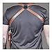 Galco Vertical Shoulder Holster System for Glock 19, 23, 32 (Tan, Ambi)