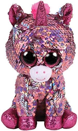 sequin beanie boo unicorn