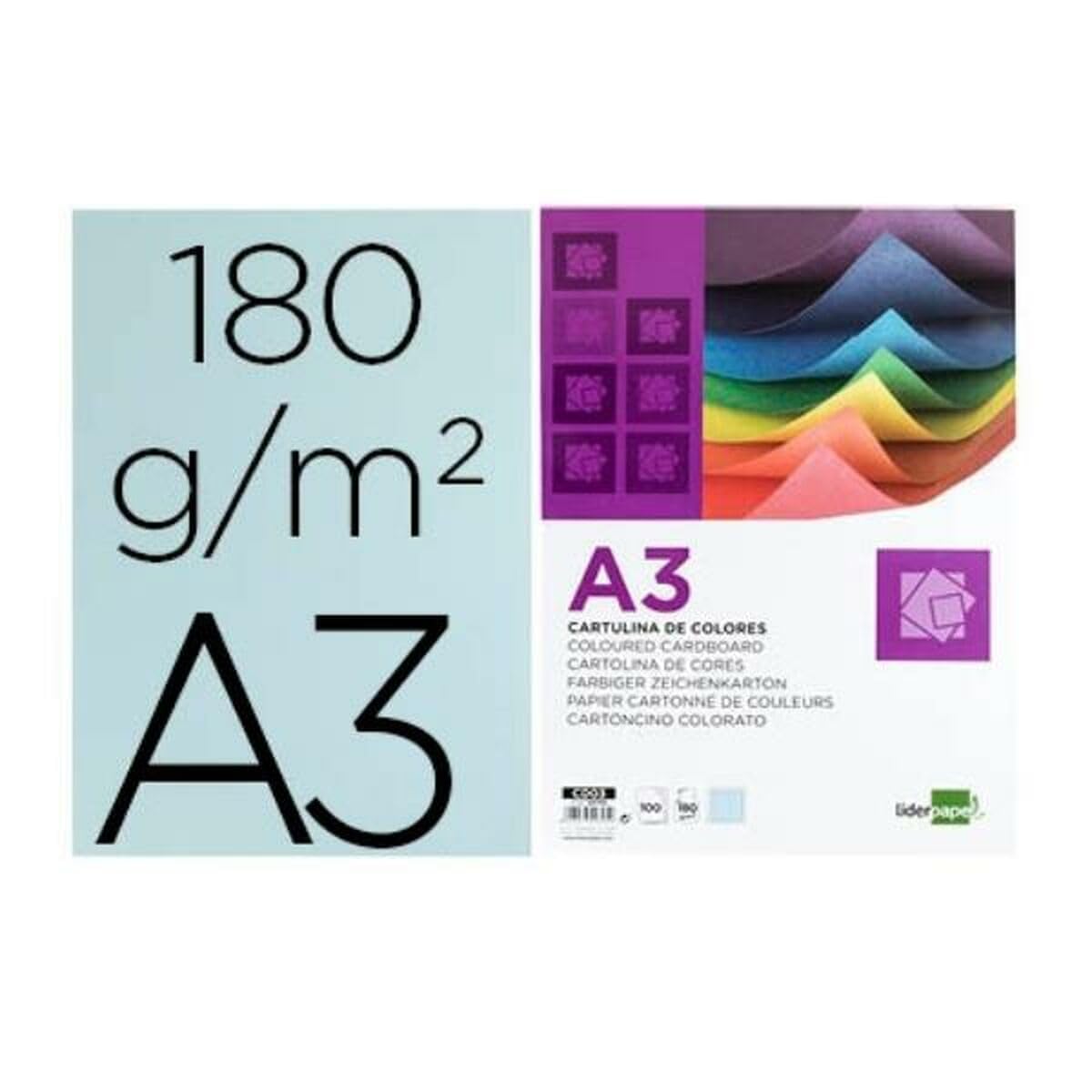 liderpapel CD03 – Pack of 100 Card