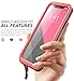 Clayco iPhone Xs Waterproof Case, iPhone X Waterproof Case, Omni Full-Body Rugged Case with Built-in Screen Protector for iPhone Xs/X 5.8 Inch 2018 (Pink)