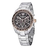 Stuhrling Original Men's 814.03 Octane Analog Display Swiss Quartz Silver Watch