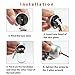 Pioneeryao Bike Bell for Road & Mountain Bikes - Black