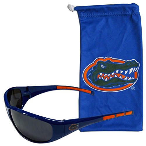 Siskiyou Sports NCAA Florida Gators Adult Sunglass and Bag Set, Blue (2CSG4EB)