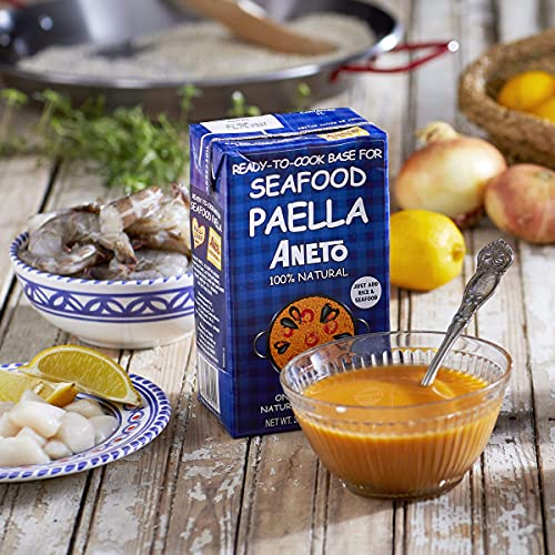 Seafood Paella Cooking Base Broth, 33.83 Fluid Ounce Pricepulse