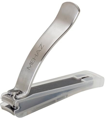 Amazon.com: Mehaz Stainless Steel Cobalt Cuticle Trimmer, Nail