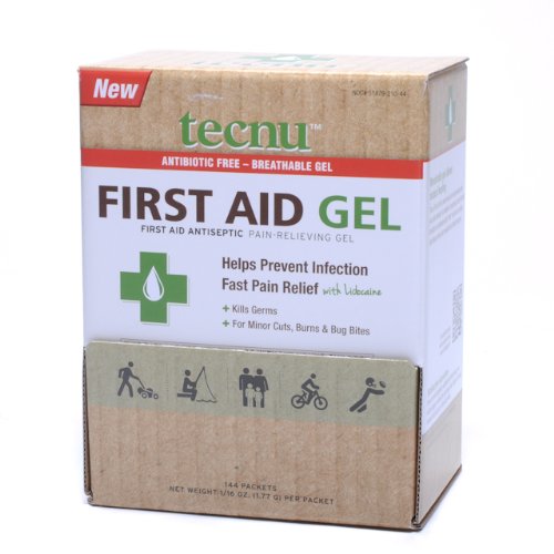 Tecnu First Aid Gel Packets (144/Bx)