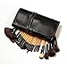 Jmkcoz 24pcs Makeup Brushes Set Cosmetic Brush Bag+ 15 Colors Concealer Palette Contour Kit + 1PC Beauty Blender Makeup Sponges Makeup Kit
