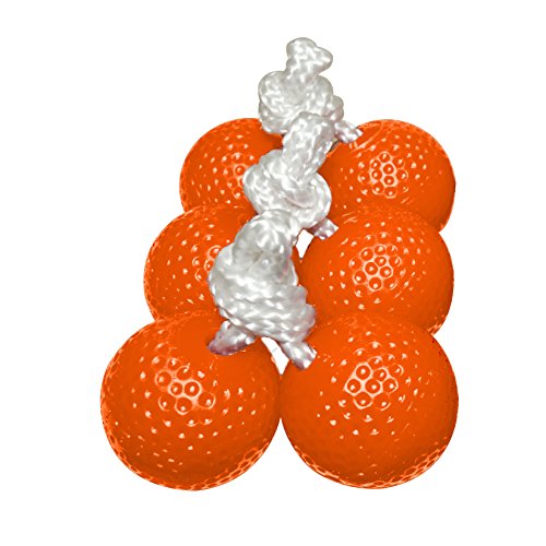 Maranda Enterprises Ladderball - 3 Pack Soft Bolas, Orange - Thumbnail 4