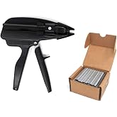 Hog Ring Tool and 9/16 Stainless Steel Hog Rings (2500) by Citadel Tools