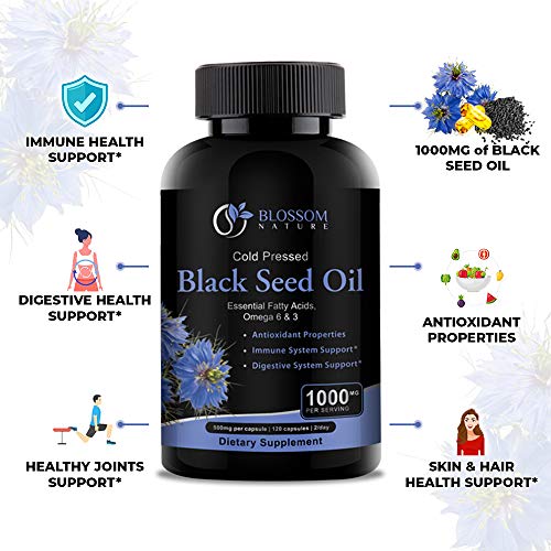 Black Seed Oil Capsules 1000mg Premium Black Cumin Seed Oil Capsules Black Seed Oil Liquid