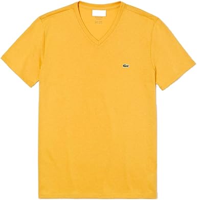 lacoste t shirt yellow