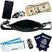 Money Belt RFID Blocking Undercover Hidden Waist Stash For Men & Women Travelling/Travel. Running Belt, Fanny and Waist Pack