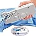 Awekris Sewing Machine Handheld Mini Quick Stitch Manual Sewing Machine Portable, Electronic Handy Sewing Machine Home Travel Kids
