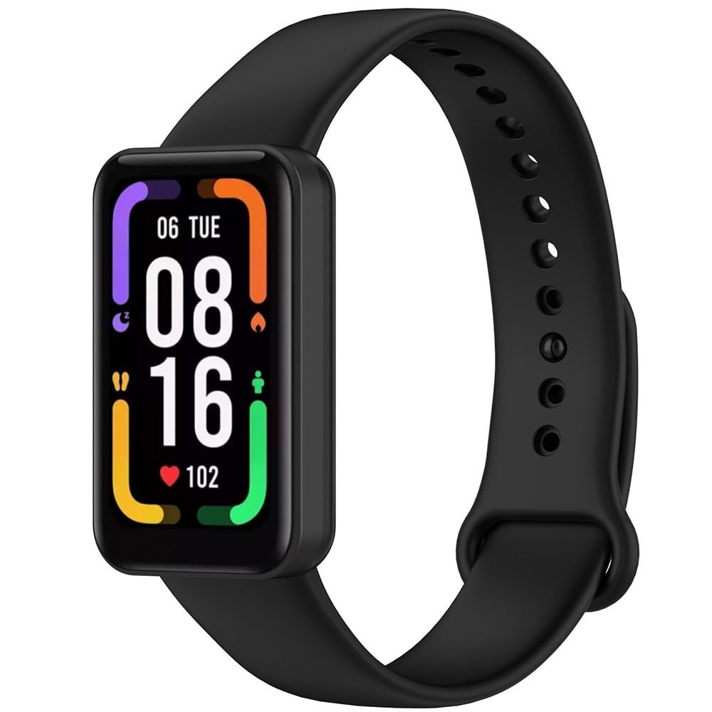 FYISWHO Watch Strap for Xiaomi Redmi Smart Band Pro, Silicone Sport Replacement Bracelet Band for Redmi Smart Band Pro