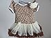 TANZKY® 3pcs Infant Baby Girls Leopard Printed Dress (S 0-6months)