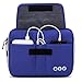 BAGSMART Universal Travel Cable Organizer Electronics Accessories Carry Bag for 9.7 inch iPad, Kindle, Power Adapter, Blue