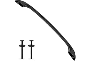 POUOH Upgraded 5304458312 Oven Door Handle, Compatible with Frigi-daire Ken-More Elec-trolux Oven/Range/Stove, Replaces 316443600 Oven Handle, Includes 2Pcs 316433300 Oven Handle Screws, Black