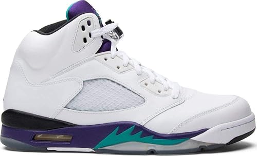 Amazon ナイキ エア ジョーダン レトロ メンズスニーカー Air Jordan 5 Retro Grape 108 30cm 並行輸入品 Nike ナイキ バスケットボール