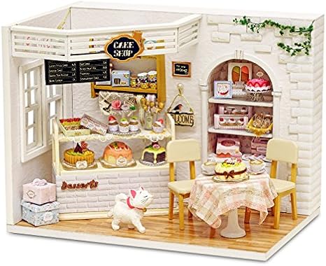 Amazon ドールハウス 手作りキットセットミニチュア Cake Diary 家具 おもちゃ
