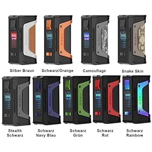 GeekVape Aegis Legend 200W Box Mod Akkuträger Farbe Schwarz/Rainbow