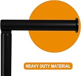 Crystals Free Standing 2-in-1 Toilet Roll Holder Black Stainless Steel view 7