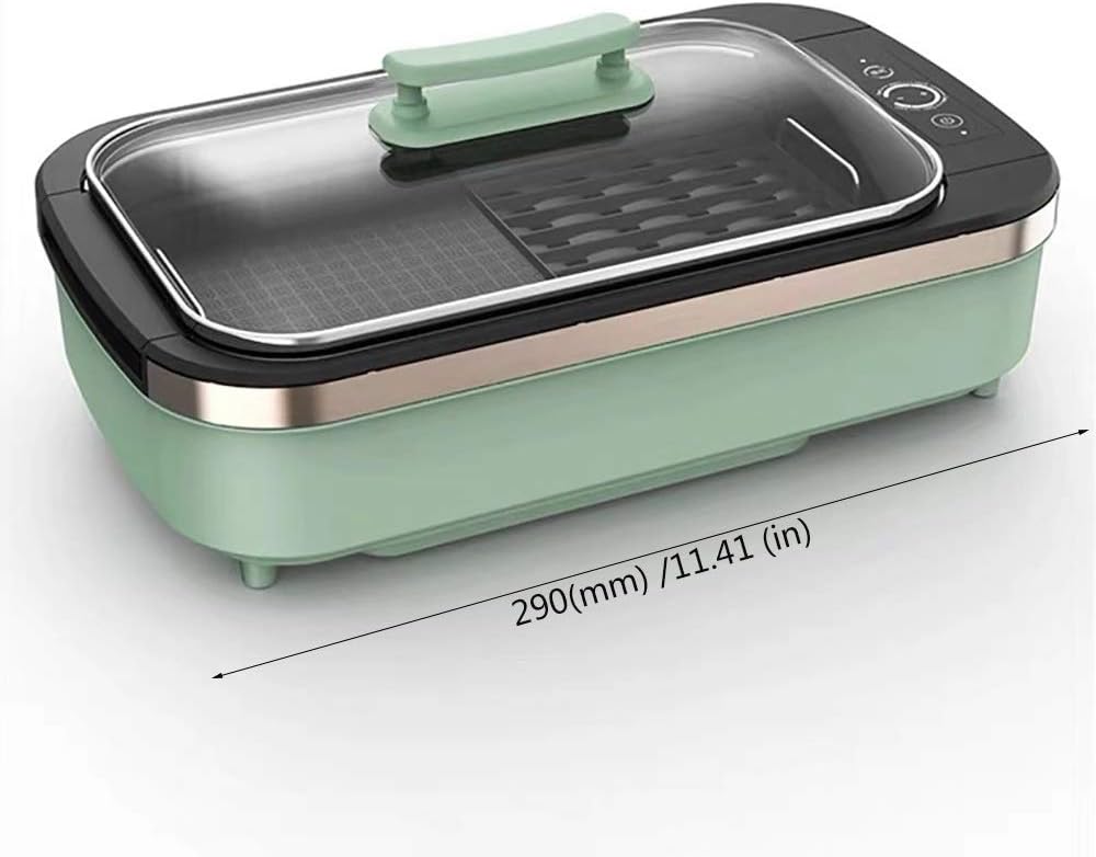 review Nologo W-XS1 Electric Barbecue Grill,Easy to Clean,Washed All Over The Body,Can Be Fried and Baked A Variety of Delicious,Suitable for Home Kitchen and Outdoor Barbecue,Convenient