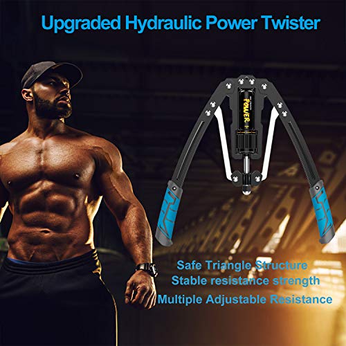 Tepemccu Hydraulic Power Twister Adjustable ArmExerciser Home Chest