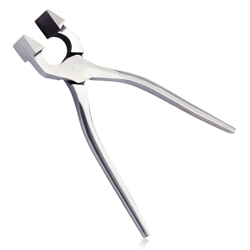 Leathercraft Pliers SPEEDWOX Leather Flatten Pliers Leather Edge Adjustment Press Clamp Edgefold Straight Head for Leather Belt and Bag DIY Hand Tools