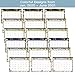 2020-2021 Desk Calendar - 18 Months Desk/Wall Calendar 2-in-1, 17