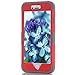 iPhone 6 Case 4.7, iPhone 6 Cases Hard Cover Shell TPU Rubber 2 Piece Ultra Slim Thin Bumper Covers Apple iPhone 6S Case Durable Protective Design Hybrid Defender Heavy Duty Shockproof (Red Grey)