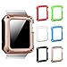 Fintie Case for Apple Watch 42mm, [Mighty Shield] Rugged Protective Case - 6 Color Pack (6 Detachable Snap-on Front Cover + 1 Back Cover) for Apple Watch (2015) and Apple Watch Series 1 (2016), 42mm