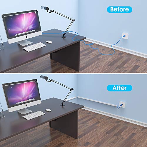 Wall Cord Hider OnWall Cable Cover Mini Size for Hiding a Cable