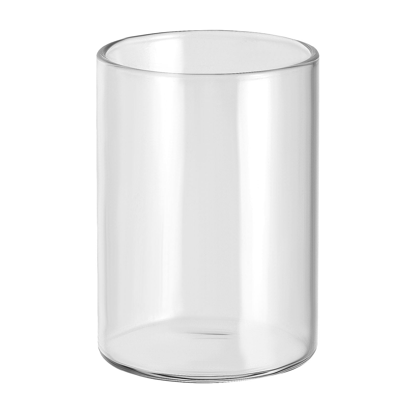 PATIKIL Clear Glass Cylinder Vase, 2.8" Tall and 2" Dia, 100ml Capacity, Modern Tabletop Flowers Vase, Floating Candle Holder, Wedding Centerpieces