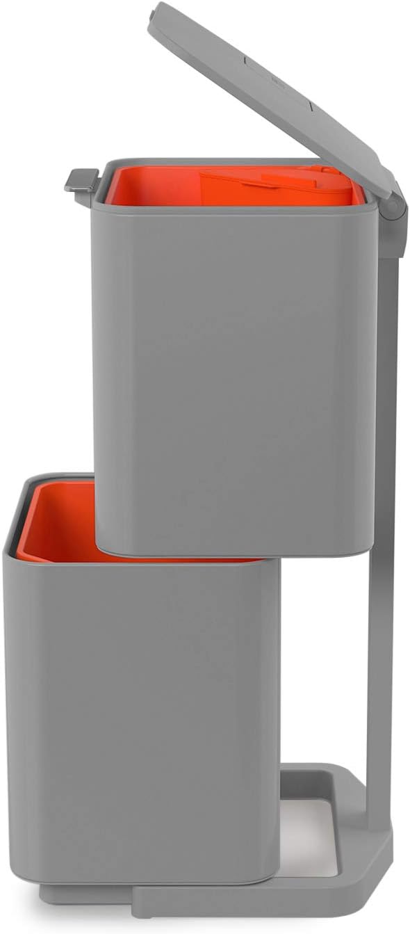 Joseph Joseph Totem Max 60litre Waste Separation & Recycling Unit Urban Grey BigaMart