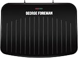 George Foreman Large Fit Grill 2400W Black Non Stick Easy Clean Drip Tray view 9