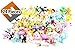 Moddan Pokemon Mini Figures Pikachu Toys Topper, 24-Piece